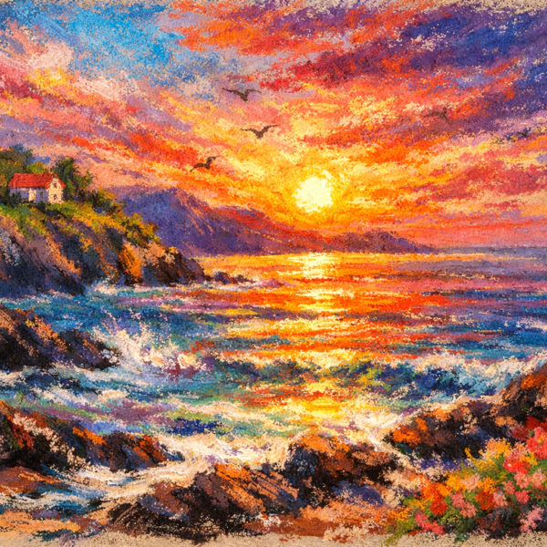Oil Pastel Art: Unleashing Creativity with Vibrant Color