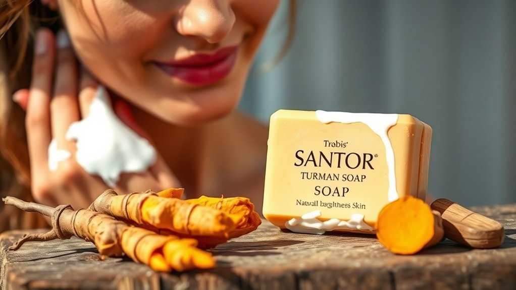 brightening skin with turmeric